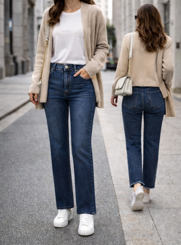 Rifle modré Joleen s rázporkom "S"